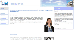 Desktop Screenshot of cref-france.com